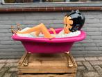 Betty Boop in Badkuip Beeld - Uniek Decoratiestuk, Ophalen, Zo goed als nieuw, Mens