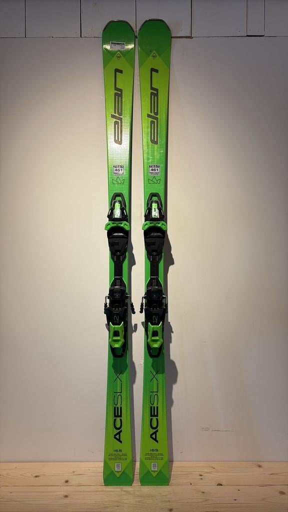 Elan Ace SLX 170 testski + EMX12 binding, Overige merken, 160 tot 180 cm, Gebruikt, Info@elan.si