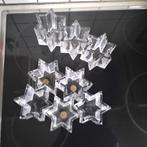 8 kristallen waxinelichtjes   "stella", Ophalen of Verzenden, Overige materialen, Minder dan 25 cm