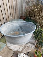 Oude zinken wastobbe uit grootmoeders tijd, 55 cm, Ophalen of Verzenden