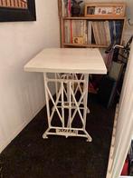 Tuintafel naaimachine onderstel, Tuin en Terras, Ophalen of Verzenden, Zo goed als nieuw, Rechthoekig, Hout
