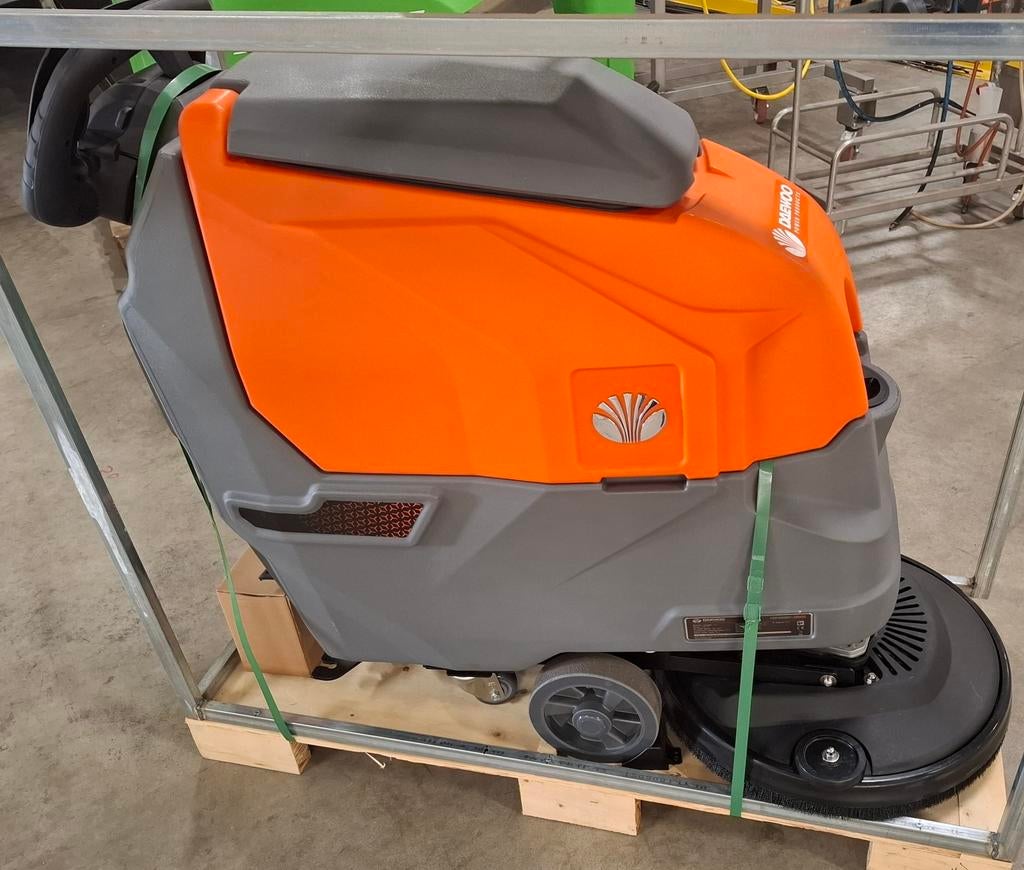 Nieuwe schrobmachine, Ophalen, Nieuw