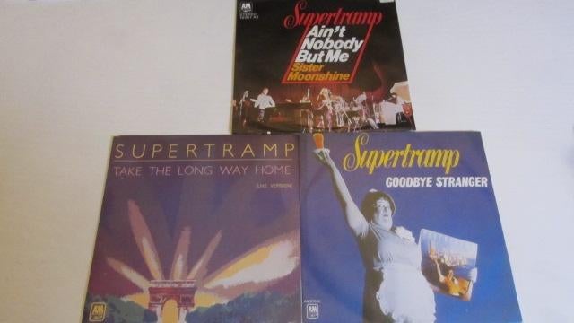 Supertramp 3 Singles, Cd's en Dvd's, Vinyl Singles, 7 inch, Single, Ophalen of Verzenden, Zo goed als nieuw