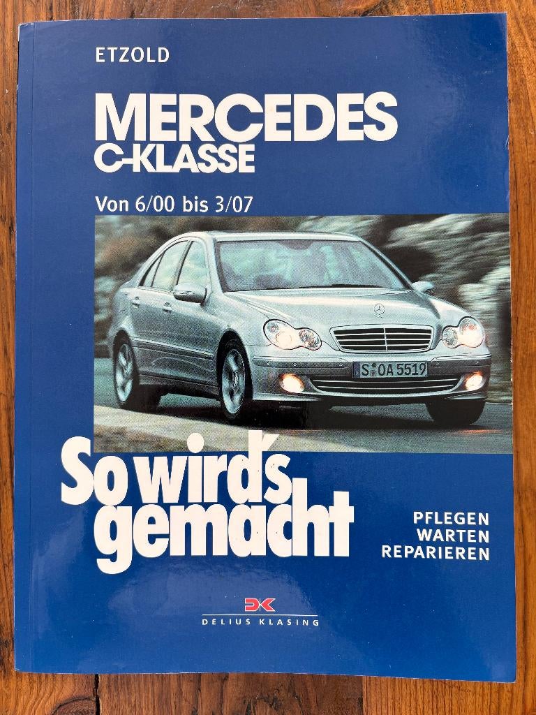 Mercedes C-Klasse (W203) Reparatiehandboek - Etzold, Ophalen of Verzenden
