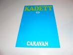 brochure Opel Kadett Caravan  1982, Ophalen of Verzenden, Zo goed als nieuw, Opel