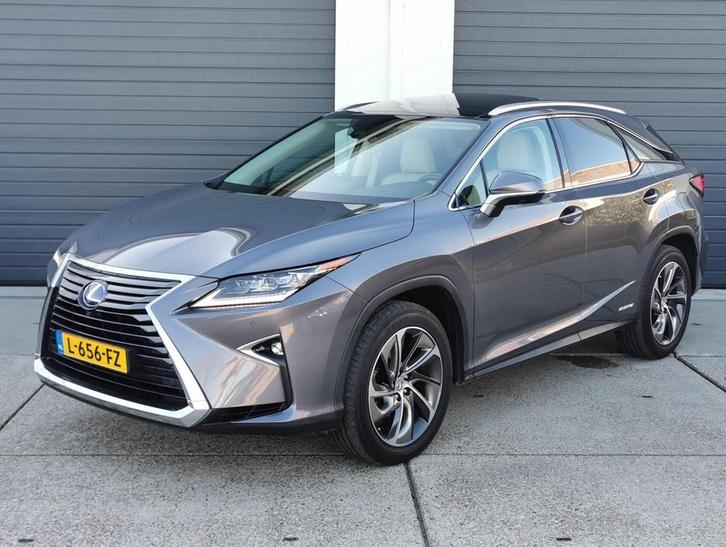 Lexus RX 450h 4WD President Line 2 JAAR GARANTIE, Auto's, Lexus, Bedrijf, Te koop, RX(-H), 360° camera, 4x4, ABS, Adaptive Cruise Control