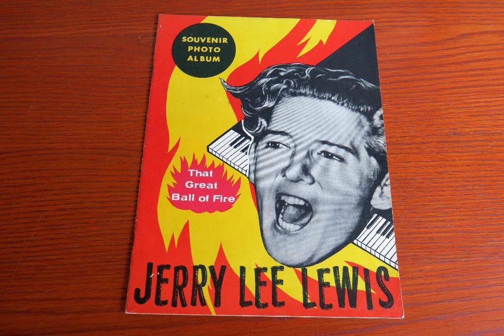 Jerry Lee Lewis originele gesigneerde 1957 uitgave signed, Verzamelen, Muziek, Artiesten en Beroemdheden, Gebruikt, Boek, Tijdschrift of Artikel