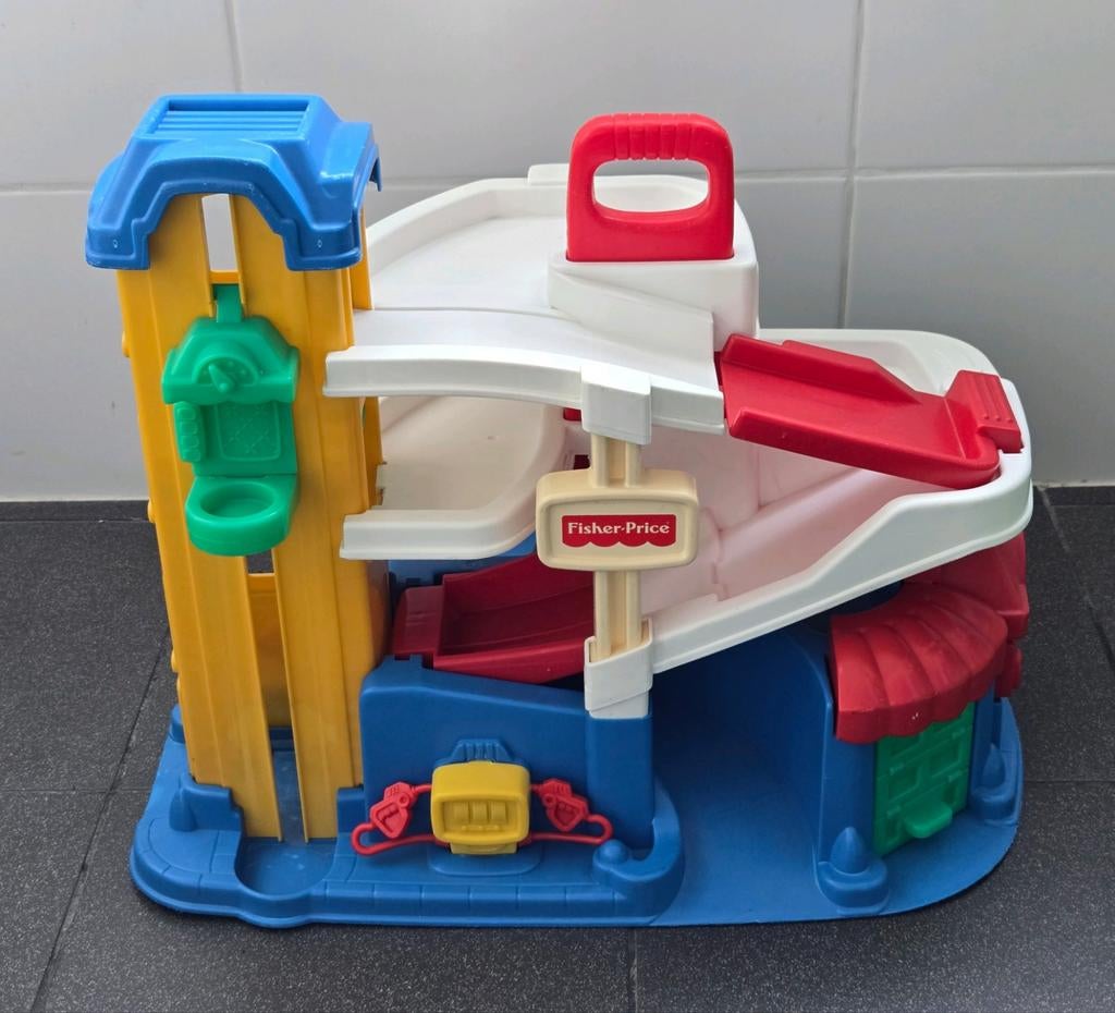 Fisher-Price Garage, Kinderen en Baby's, Speelgoed | Fisher-Price, Ophalen, Gebruikt, Overige typen