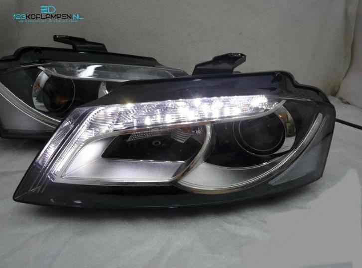 Audi A3 8P facelift Bi Xenon koplamp koplampen, Auto-onderdelen, Verlichting, Audi, Gebruikt, Ophalen