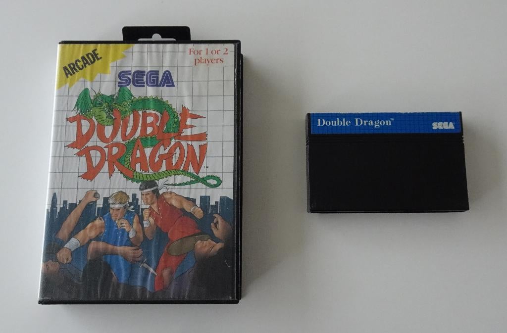 Double Dragon voor Sega Master System, 2 spelers, Zo goed als nieuw, Master System, Vanaf 7 jaar