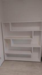 Witte vakkenkast, 150x150 cm, veel opbergruimte, Ophalen, Met plank(en), Gebruikt, 150 tot 200 cm