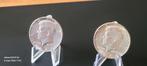 2 Zilveren Halve Dollars 1964, Postzegels en Munten, Munten | Amerika, Ophalen of Verzenden, Noord-Amerika, Setje, Zilver