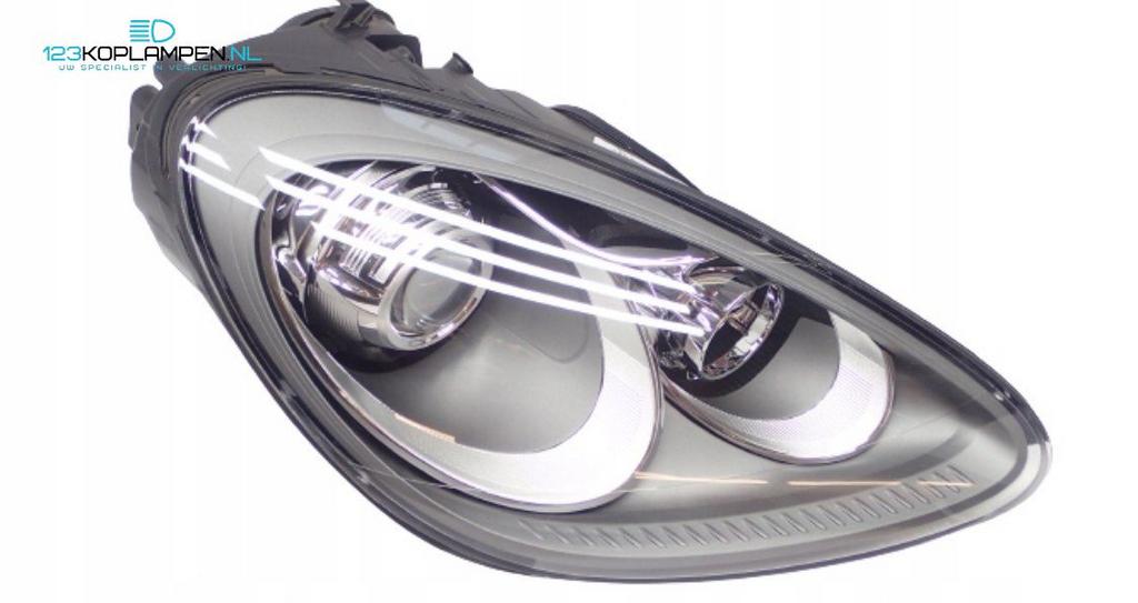 Porsche Cayenne 92A Xenon koplamp rechts origineel zonder mo, Gebruikt, -, Verzenden, Porsche