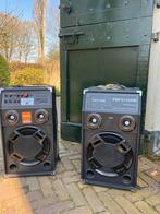 Karaoke speakerset, Ophalen of Verzenden, Gebruikt, Complete set