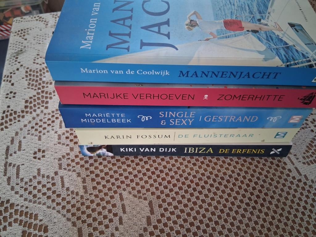 5 spannende zomerboeken, Boeken, Ophalen of Verzenden, Gelezen