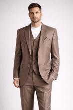 Luxe Wilvorst 3-delig trouwpak – Super 120’s – 52, Overige kleuren, Ophalen of Verzenden, Zo goed als nieuw, Wilvorst Lacerna