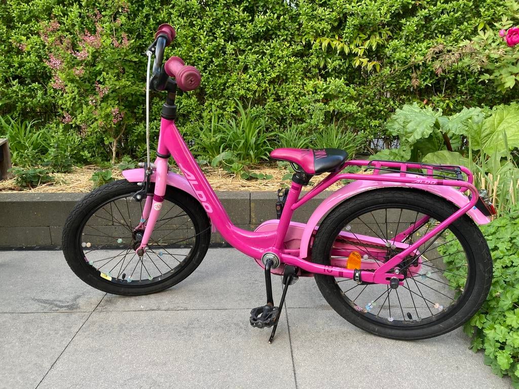 Aldo Wave 18 meisjesfiets kinderfiets, Ophalen, Zo goed als nieuw, 18 inch