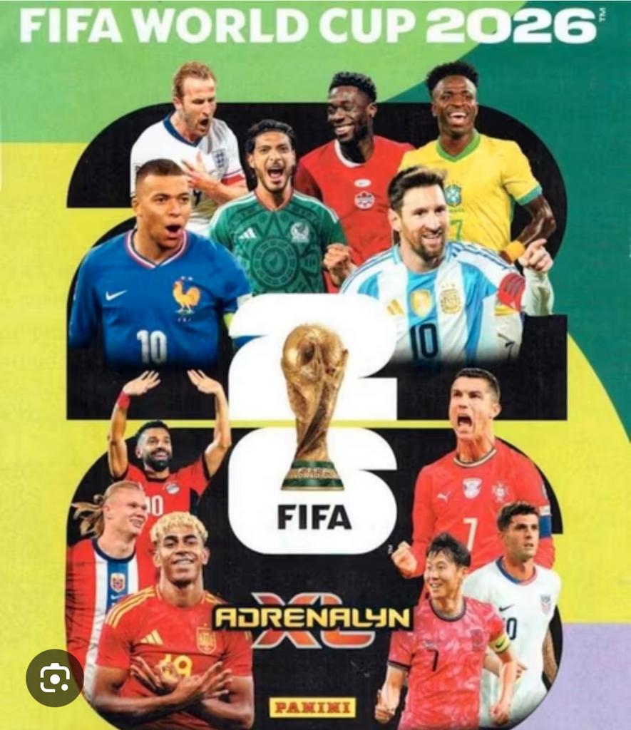 Panini Fifa world cup Adrenalyn 2026 Kaarten vanaf 0,3 eu/st, Ophalen of Verzenden, Nieuw, Meerdere plaatjes