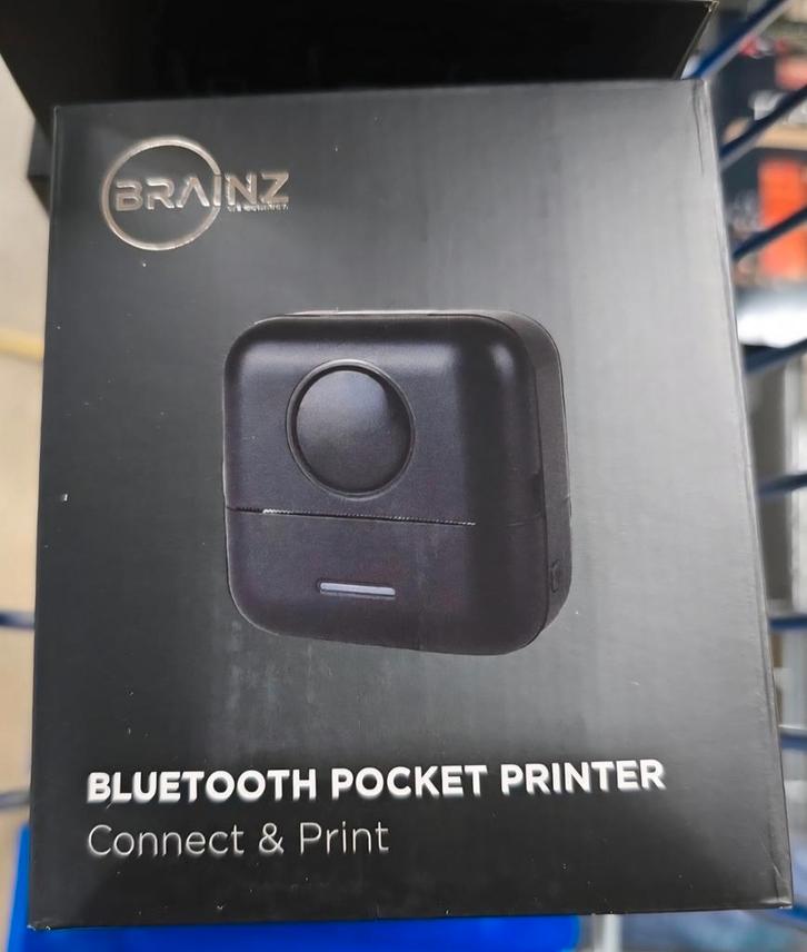 BRAINZ Bluetooth pocket printer, Computers en Software, Pocketprinters, Nieuw, Ophalen of Verzenden
