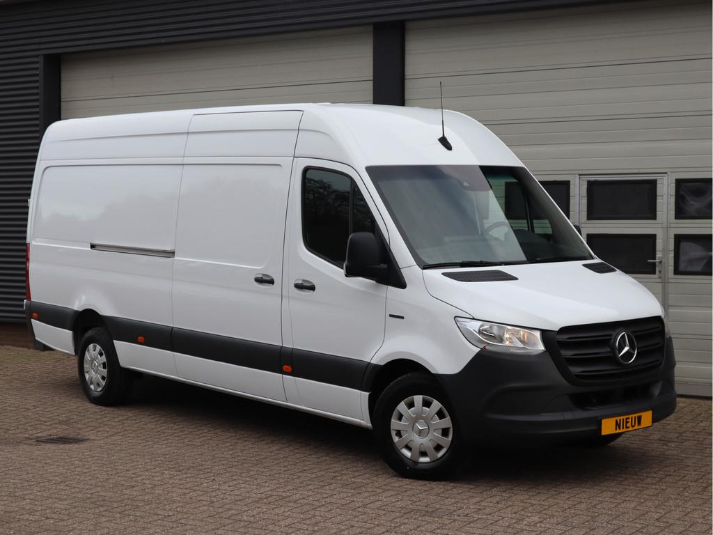 Mercedes-Benz eSprinter 314 Accu 113 kWh WLPT 445 KM AC+DC S, Auto's, Automaat, Gebruikt, Zwart, 113 kWh
