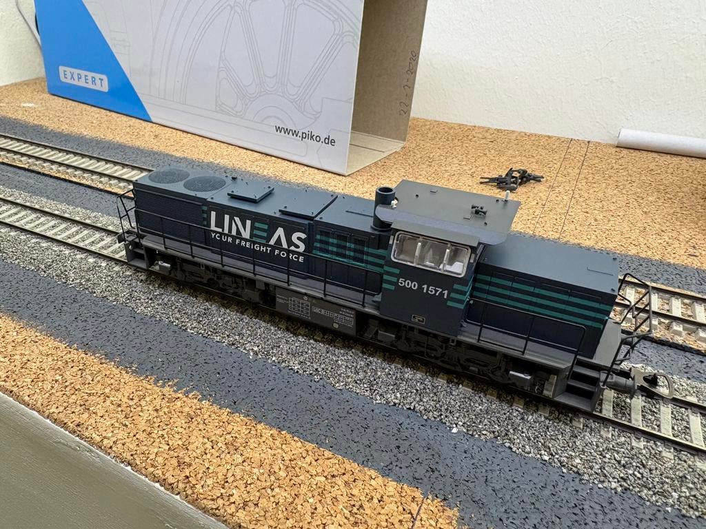 Piko G1206, Lineas, 59161, Hobby en Vrije tijd, Modeltreinen | H0, Zo goed als nieuw, Gelijkstroom, Locomotief, Piko