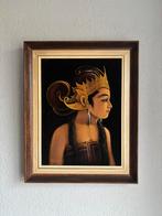 Schilderij Indonesische dame, Ophalen