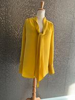Luisa Cerano zijden blouse maat 44, Ophalen of Verzenden, Zo goed als nieuw, Maat 42/44 (L), Geel