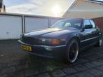 BMW 7-Serie 728i E38 AUT 97 OrientBlau Leer Tel Nav Brey APK, Auto's, BMW, Automaat, Achterwielaandrijving, Zwart, Blauw