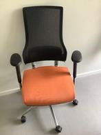 Ergonomische bureaustoel, Ophalen, Oranje, Zo goed als nieuw, Bureaustoel