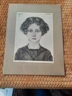 Jan Toorop - Afbeelding van Miesje Schellens (1925), Ophalen of Verzenden