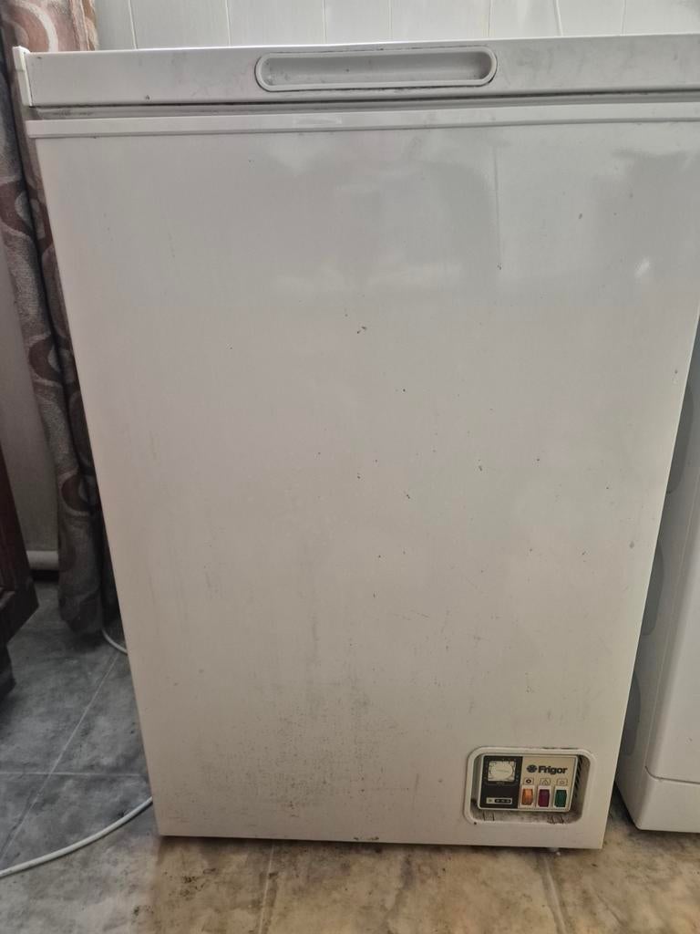 Vrieskist, bovenlader, Witgoed en Apparatuur, Vriezers en Diepvrieskisten, Vrieskist, Gebruikt, Ophalen, 85 tot 120 cm