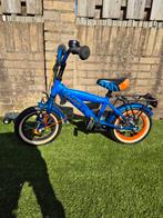 Loekie Booster jongensfiets 12 inch - Blauw incl zijwieltjes, Ophalen, Gebruikt, Loekie, 14 inch of minder