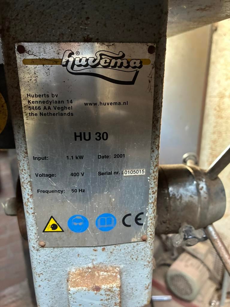 Huvema kolomboor, Doe-het-zelf en Verbouw, Ophalen, Gebruikt, Kolomboormachine