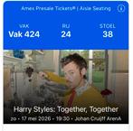 Harry Styles tickets (2x €70), Twee personen, Mei