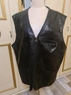 Echt leer bodywarmer  nieuw, Ophalen of Verzenden, Nieuw, Maat 56/58 (XL), Zwart