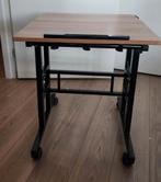 Laptop Table with Wheels Height Adjustable Home Office Desk, Computers en Software, Laptoptafels, Ophalen