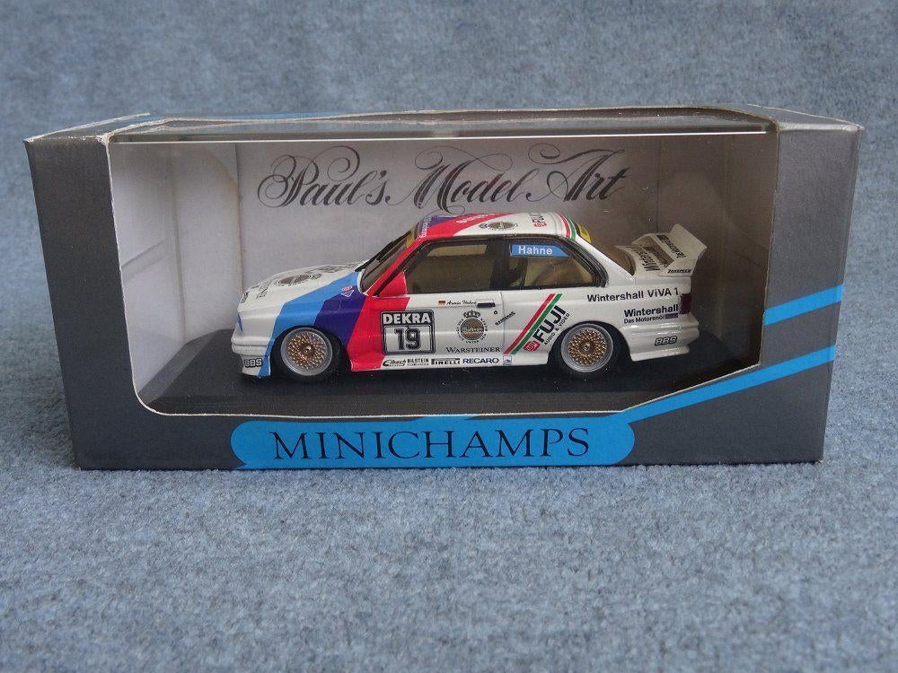 BMW E30 M3 DTM 1990 Zakspeed #19 Hahne 1:43 Minichamps OVP, Ophalen of Verzenden, Gebruikt, Auto, MiniChamps