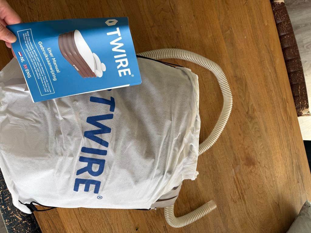 Opblaasbaar bad TWIRE, Ophalen, Gebruikt, Minder dan 80 cm, Opblaaszwembad