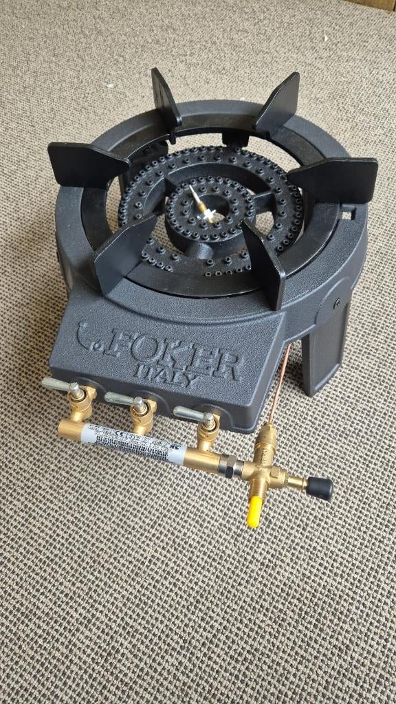 Foker wok brander op gas, Ophalen, Nieuw, Gas, Vrijstaand