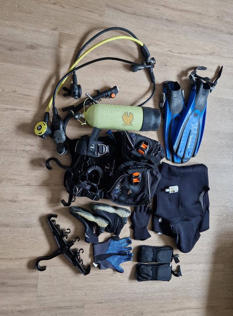 Duikset te koop, Ophalen, Gebruikt