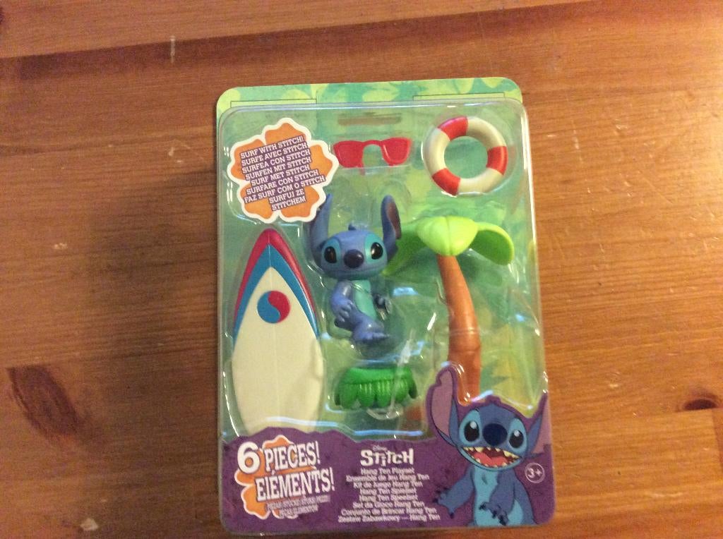 Disney Stitch figuur 6-delige set. Nieuw, Verzamelen, Ophalen of Verzenden, Overige figuren, Nieuw, Beeldje of Figuurtje