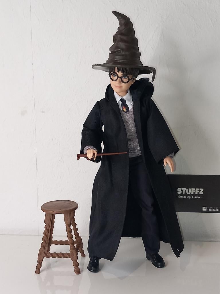 Harry Potter actiefiguur met sorteerhoed en toverstaf, Verzamelen, Harry Potter, Service.europe@mattel.com, Ophalen of Verzenden