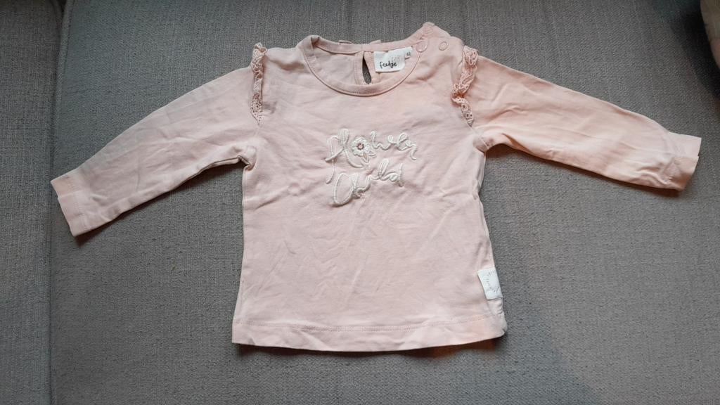 Roze Feetje shirtje maat 62, Meisje, Ophalen of Verzenden, Zo goed als nieuw, Feetje