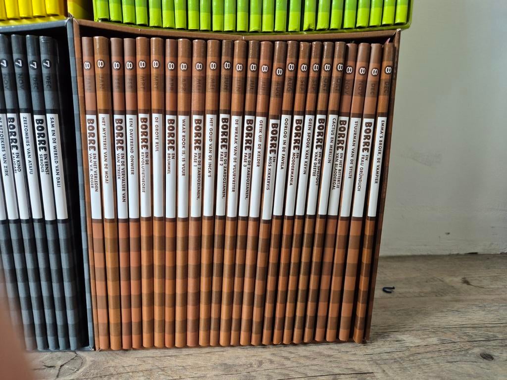 Borre boekjes jaargang 8 compleet, Ophalen
