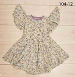 Jurk met vlindermouwen lichtgroen, mt 104, Kinderen en Baby's, Kinderkleding | Maat 104, Ophalen of Verzenden, Zo goed als nieuw