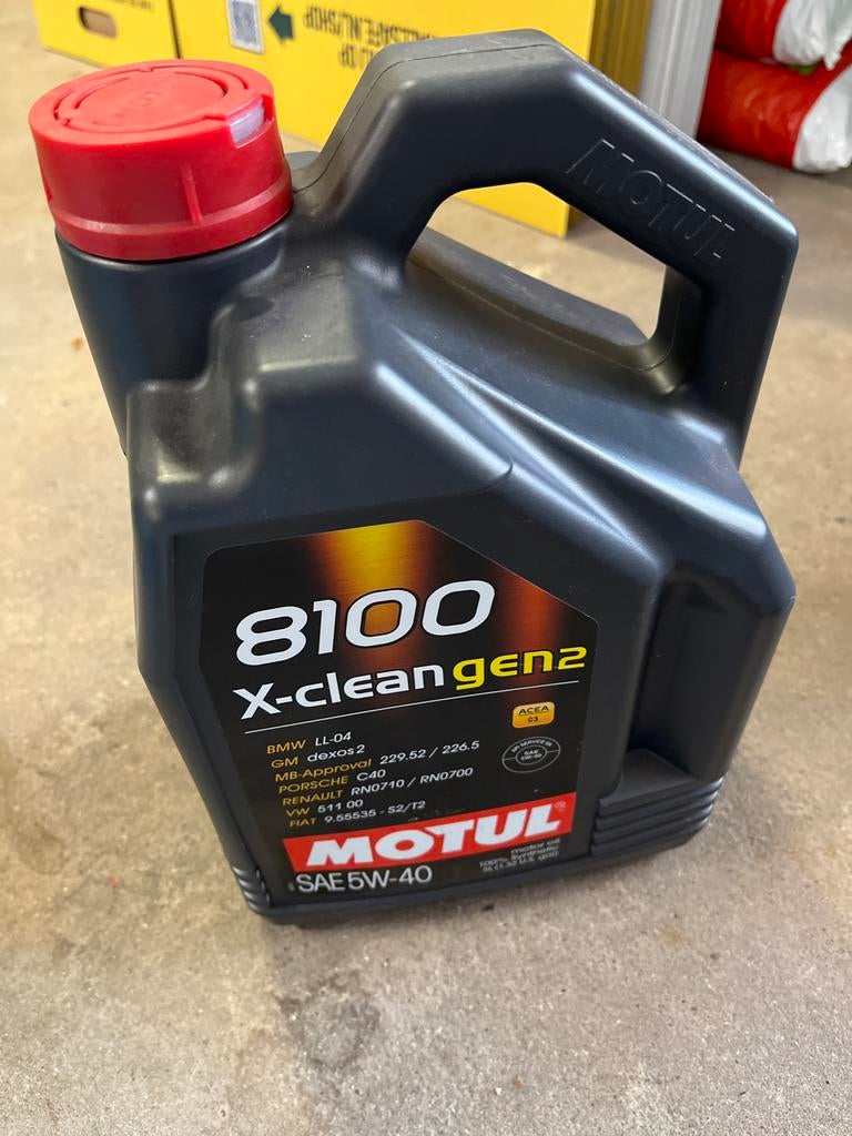 Motul 8100 X-clean gen2 5W-40 Motorolie 5L, Auto-onderdelen, Motor en Toebehoren, BMW, Nieuw, Ophalen of Verzenden
