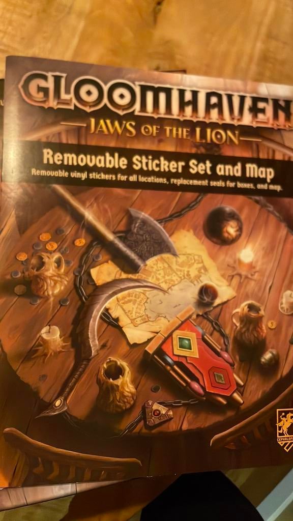 Gloomhaven: Jaws of the Lion, Hobby en Vrije tijd, Gezelschapsspellen | Bordspellen, Een of twee spelers, Ophalen of Verzenden