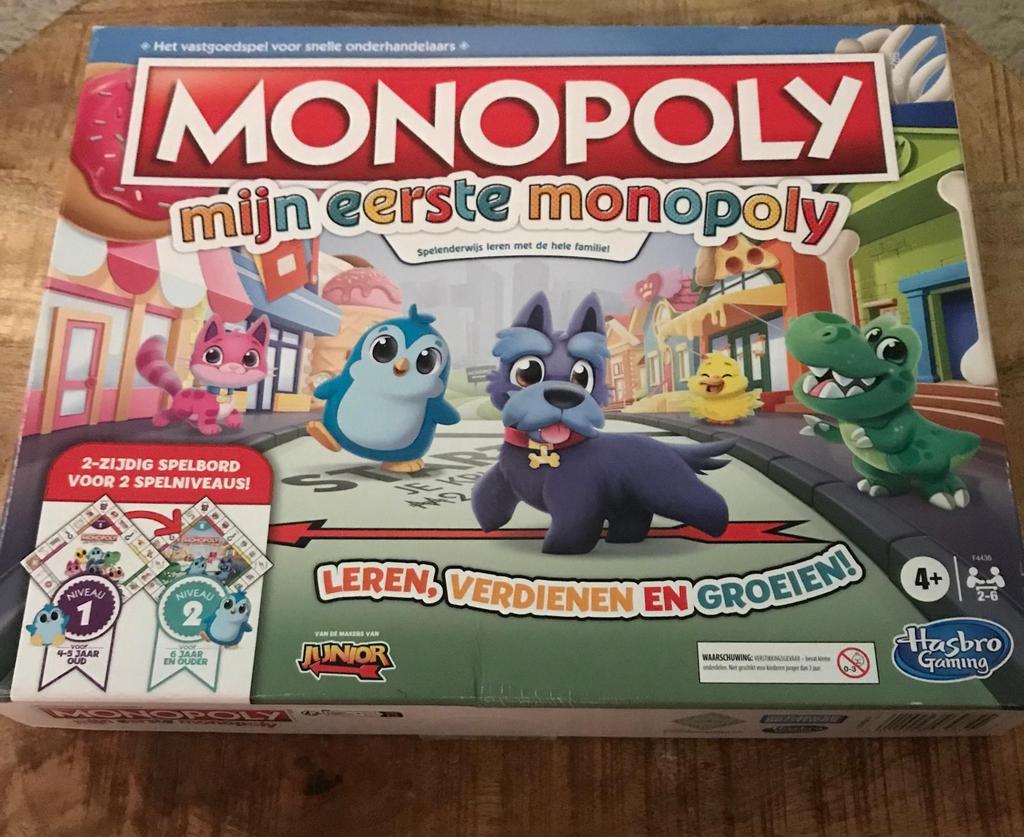 Monopoly mijn eerste als Nieuw, Ophalen of Verzenden, Zo goed als nieuw