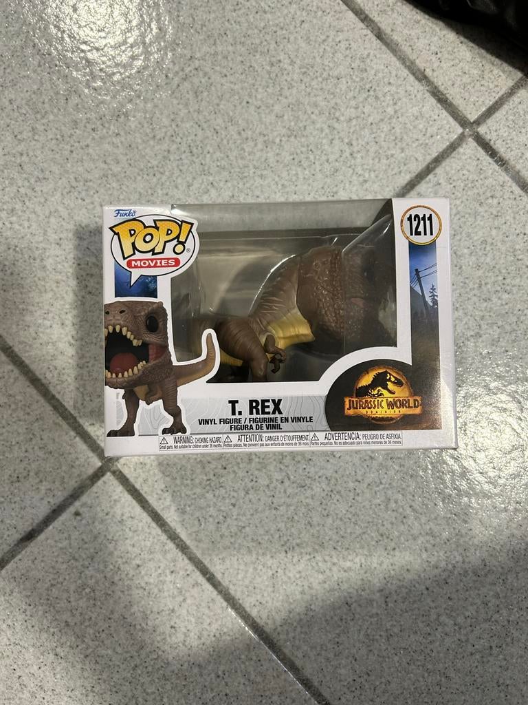 Jurassic Park Funko Pop #1211 T-Rex, Verzamelen, Ophalen of Verzenden, Zo goed als nieuw, Film, Actiefiguur of Pop