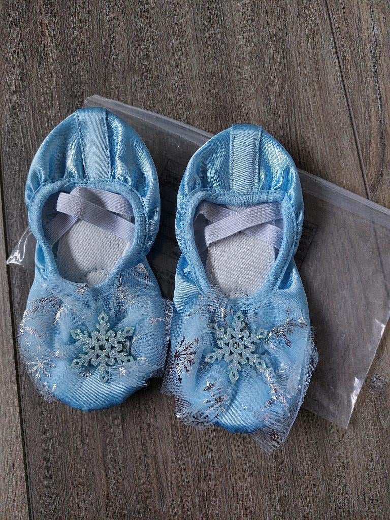 Frozen Elsa prinsessen dansschoentjes, mt 26 NIEUW, Ophalen of Verzenden, Nieuw, 122 t/m 128, Meisje